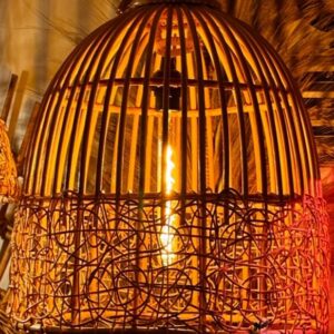 rattan avize
