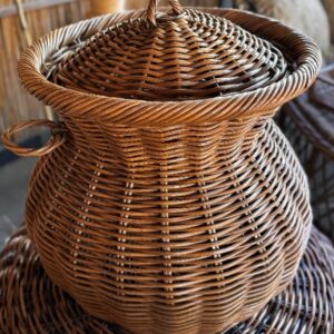 rattan eşya sepeti
