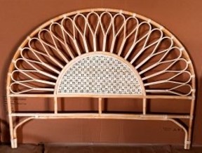 rattan yatak başı